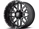 XD Grenade Satin Black Milled 6-Lug Wheel; 18x9; 18mm Offset (07-14 Yukon)