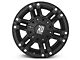 XD Monster II Matte Black 6-Lug Wheel; 18x9; 18mm Offset (07-14 Yukon)