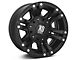 XD Monster II Matte Black 6-Lug Wheel; 18x9; 18mm Offset (07-14 Yukon)