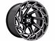 XD Onslaught Gloss Black Milled 6-Lug Wheel; 17x9; -12mm Offset (07-14 Yukon)