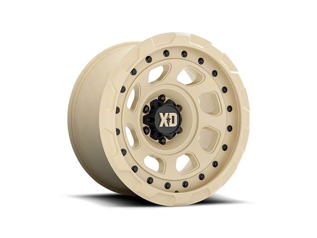 XD Storm Sand 6-Lug Wheel; 17x9; 0mm Offset (07-14 Yukon)