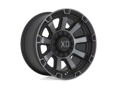 XD Gauntlet Satin Black with Gray Tint 8-Lug Wheel; 20x10; -18mm Offset (08-10 F-250 Super Duty)