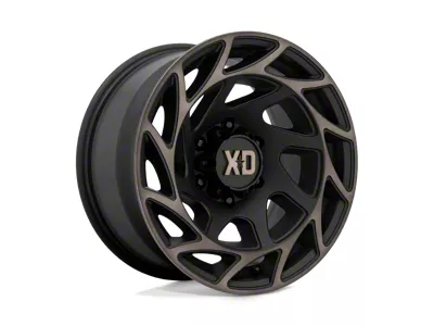 XD Onslaught Satin Black with Bronze Tint 8-Lug Wheel; 20x9; 0mm Offset (08-10 F-250 Super Duty)