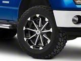 XD Badlands Gloss Black Machined 6-Lug Wheel; 20x9; -12mm Offset (09-14 F-150)