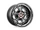 XD Demodog Gloss Black Milled 6-Lug Wheel; 20x9; 0mm Offset (09-14 F-150)