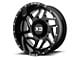 XD Fury Gloss Black Milled 6-Lug Wheel; 20x9; 0mm Offset (09-14 F-150)