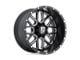 XD Grenade Satin Black Milled 6-Lug Wheel; 22x10; -24mm Offset (09-14 F-150)