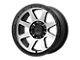 XD Addict 2 Matte Black Machined Face 5-Lug Wheel; 18x8.5; 0mm Offset (09-18 RAM 1500)