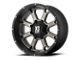 XD Buck 25 Matte Black Dark Tint 5-Lug Wheel; 20x14; -76mm Offset (09-18 RAM 1500)