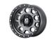 XD Enduro Pro Matte Gray with Black Reinforcing Ring 5-Lug Wheel; 18x9; -12mm Offset (09-18 RAM 1500)