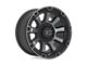 XD Gauntlet Satin Black with Gray Tint 5-Lug Wheel; 20x9; 0mm Offset (09-18 RAM 1500)