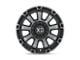 XD Gauntlet Satin Black with Gray Tint 5-Lug Wheel; 20x9; 0mm Offset (09-18 RAM 1500)