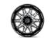 XD Gunner Gloss Black Machined with Gray Tint 5-Lug Wheel; 20x10; -18mm Offset (09-18 RAM 1500)