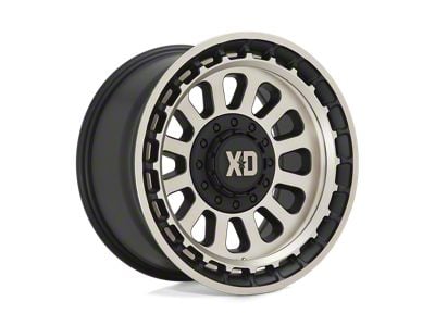 XD Omega Satin Black with Bronze Tint 5-Lug Wheel; 17x9; 0mm Offset (09-18 RAM 1500)