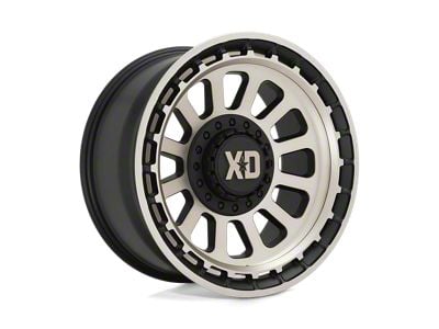 XD Omega Satin Black with Bronze Tint 5-Lug Wheel; 20x10; -18mm Offset (09-18 RAM 1500)