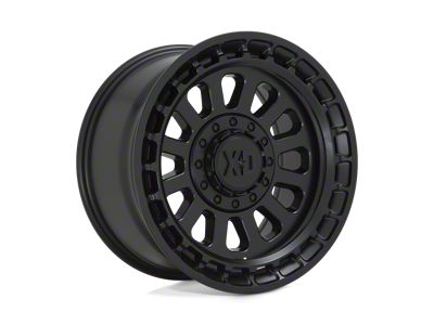 XD Omega Satin Black 5-Lug Wheel; 17x9; 0mm Offset (09-18 RAM 1500)