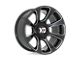 XD Reactor Gloss Black Milled 5-Lug Wheel; 20x10; -18mm Offset (09-18 RAM 1500)