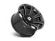 XD Reactor Gloss Black Milled 5-Lug Wheel; 20x10; -18mm Offset (09-18 RAM 1500)