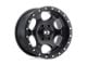 XD RG1 Satin Black with Reinforcing Ring 5-Lug Wheel; 17x8; 0mm Offset (09-18 RAM 1500)