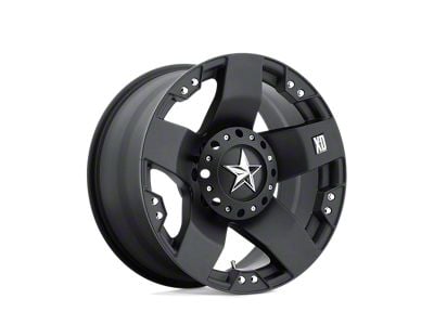 XD Rockstar Matte Black 5-Lug Wheel; 20x8.5; 10mm Offset (09-18 RAM 1500)