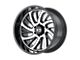 XD Surge Gloss Black with Machined Face 5-Lug Wheel; 20x10; -24mm Offset (09-18 RAM 1500)