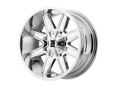 XD Trap PVD Chrome 5-Lug Wheel; 18x10; -24mm Offset (09-18 RAM 1500)