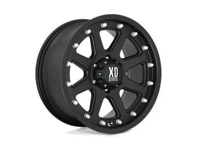 XD Addict Matte Black 8-Lug Wheel; 18x9; -12mm Offset (10-18 RAM 2500)