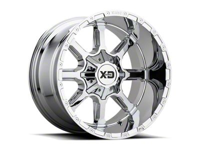 XD Mammoth Chrome 8-Lug Wheel; 20x12; -44mm Offset (10-18 RAM 3500 SRW)