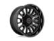 XD Rover Satin Black with Gloss Black Lip 8-Lug Wheel; 20x9; 0mm Offset (10-18 RAM 3500 SRW)