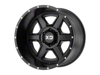 XD Fusion Satin Black 8-Lug Wheel; 20x9; -12mm Offset (11-16 F-250 Super Duty)