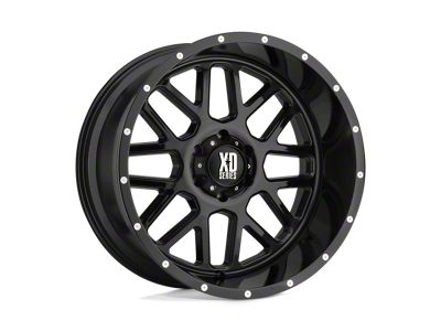 XD Grenade Gloss Black 8-Lug Wheel; 20x9; 0mm Offset (11-16 F-250 Super Duty)