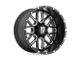 XD Grenade Satin Black Milled 8-Lug Wheel; 20x9; 0mm Offset (11-16 F-250 Super Duty)