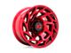 XD Onslaught Candy Red 8-Lug Wheel; 22x12; -44mm Offset (11-16 F-250 Super Duty)