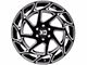 XD Onslaught Gloss Black Milled 8-Lug Wheel; 20x10; -18mm Offset (11-16 F-250 Super Duty)