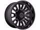 XD Rover Satin Black with Gloss Black Lip 8-Lug Wheel; 20x9; 0mm Offset (11-16 F-250 Super Duty)