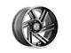 XD Swipe Satin Gray Milled 8-Lug Wheel; 18x9; 18mm Offset (11-16 F-250 Super Duty)