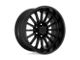 XD Whiplash Satin Black 8-Lug Wheel; 20x9; 0mm Offset (11-16 F-250 Super Duty)