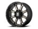 XD Buck 25 Matte Black Dark Tint 8-Lug Wheel; 20x14; -76mm Offset (11-16 F-350 Super Duty SRW)