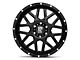 XD Grenade Gloss Black 6-Lug Wheel; 18x9; 18mm Offset (14-18 Sierra 1500)