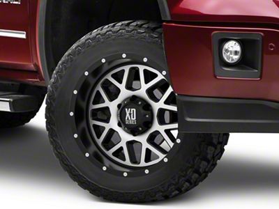 XD Grenade Satin Black Machined 6-Lug Wheel; 20x9; 0mm Offset (14-18 Sierra 1500)