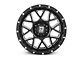 XD Grenade Satin Black Milled 6-Lug Wheel; 18x9; -12mm Offset (14-18 Sierra 1500)