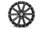 XD Heist Satin Black 6-Lug Wheel; 20x9; 30mm Offset (14-18 Sierra 1500)