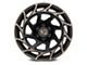 XD Onslaught Satin Black with Bronze Tint 6-Lug Wheel; 22x12; -44mm Offset (14-18 Sierra 1500)