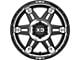 XD Spy II Gloss Black Machined 6-Lug Wheel; 20x10; -18mm Offset (14-18 Sierra 1500)