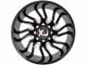 XD Tension Gloss Black Milled 6-Lug Wheel; 20x10; -18mm Offset (14-18 Sierra 1500)