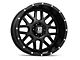 XD Grenade Satin Black 6-Lug Wheel; 20x9; 18mm Offset (14-18 Silverado 1500)