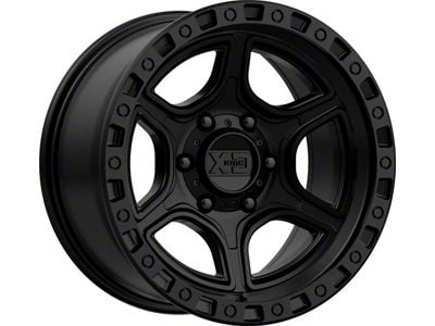 XD Portal Satin Black 6-Lug Wheel; 18x8.5; 18mm Offset (14-18 Silverado 1500)