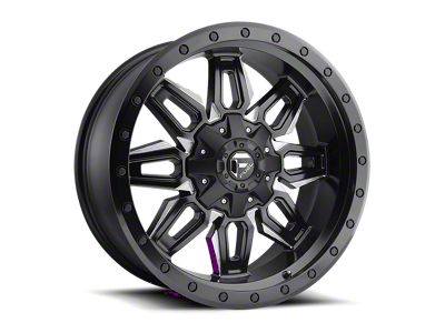 XD RG2 Satin Black 6-Lug Wheel; 17x8; 25mm Offset (14-18 Silverado 1500)