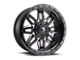 XD RG2 Satin Black 6-Lug Wheel; 17x8; 25mm Offset (14-18 Silverado 1500)