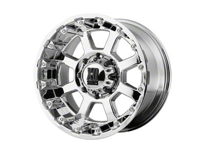 XD Strike Chrome 6-Lug Wheel; 20x10; -24mm Offset (14-18 Silverado 1500)